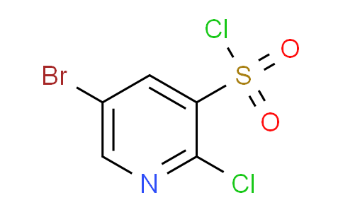 CAS No. 1146290-19-8, 5-Bromo-2-chloropyridine-3-sulfonyl chloride