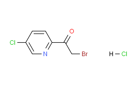 CAS No. 1956366-66-7, 2-Bromo-1-(5-chloropyridin-2-yl)ethanone hydrochloride