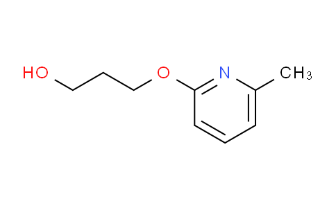CAS No. 401811-95-8, 3-((6-methylpyridin-2-yl)oxy)propan-1-ol