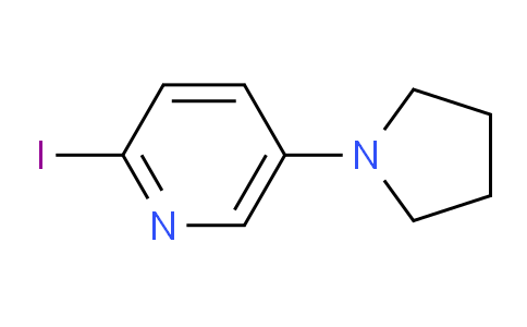 CAS No. 1704065-01-9, 2-iodo-5-(pyrrolidin-1-yl)pyridine