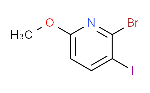 CAS No. 1704065-06-4, 2-bromo-3-iodo-6-methoxypyridine