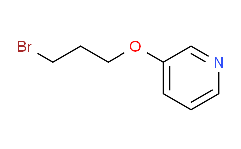 CAS No. 1024602-98-9, 3-(3-bromopropoxy)pyridine