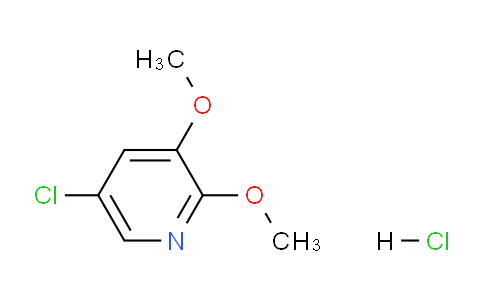CAS No. 1704065-35-9, 5-chloro-2,3-dimethoxypyridine hydrochloride