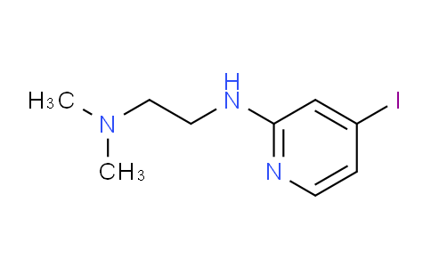 CAS No. 1704065-59-7, N1-(4-iodopyridin-2-yl)-N2,N2-dimethylethane-1,2-diamine