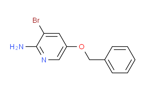 CAS No. 941596-78-7, 5-(benzyloxy)-3-bromopyridin-2-amine