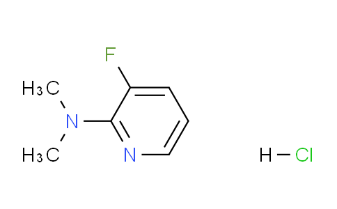 CAS No. 1704069-63-5, 3-fluoro-N,N-dimethylpyridin-2-amine hydrochloride