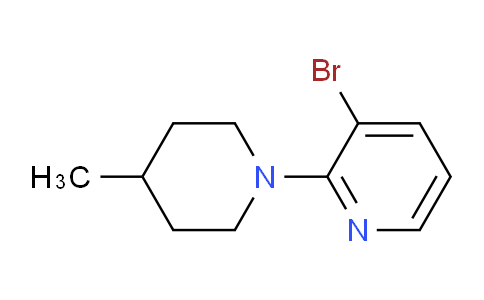 CAS No. 1249588-15-5, 3-bromo-2-(4-methylpiperidin-1-yl)pyridine