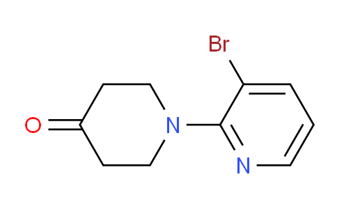 CAS No. 1057282-66-2, 1-(3-bromopyridin-2-yl)piperidin-4-one
