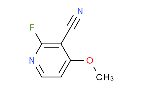 CAS No. 1704097-63-1, 2-fluoro-4-methoxynicotinonitrile