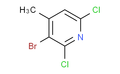 CAS No. 1935951-83-9, 3-Bromo-2,6-dichloro-4-methylpyridine