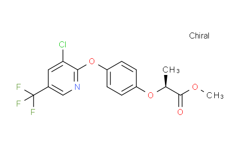 CAS No. 116661-27-9, (S)-Methyl 2-(4-((3-chloro-5-(trifluoromethyl)pyridin-2-yl)oxy)phenoxy)propanoate