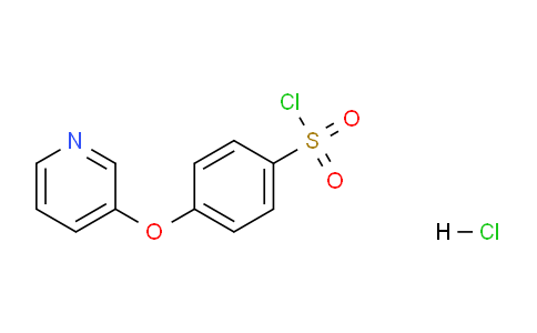 CAS No. 1171901-60-2, 4-(Pyridin-3-yloxy)benzene-1-sulfonyl chloride hydrochloride