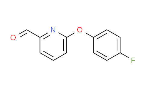 CAS No. 79263-17-5, 6-(4-Fluorophenoxy)picolinaldehyde