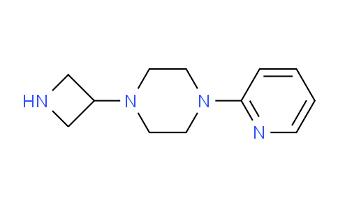 CAS No. 684646-31-9, 1-(Azetidin-3-yl)-4-(pyridin-2-yl)piperazine