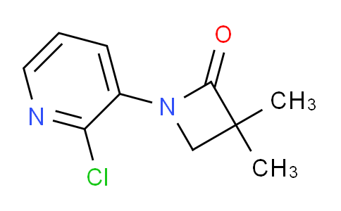 CAS No. 339100-95-7, 1-(2-Chloropyridin-3-yl)-3,3-dimethylazetidin-2-one