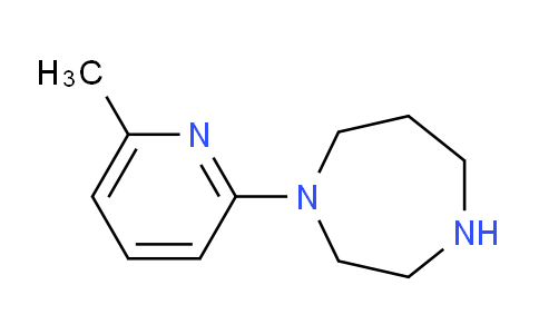 CAS No. 880361-95-5, 1-(6-Methylpyridin-2-yl)-1,4-diazepane