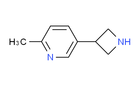 CAS No. 1260642-05-4, 5-(Azetidin-3-yl)-2-methylpyridine