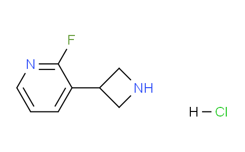 CAS No. 1956385-84-4, 3-(Azetidin-3-yl)-2-fluoropyridine hydrochloride