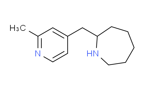 CAS No. 527674-27-7, 2-((2-Methylpyridin-4-yl)methyl)azepane