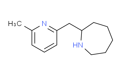 CAS No. 527674-26-6, 2-((6-Methylpyridin-2-yl)methyl)azepane