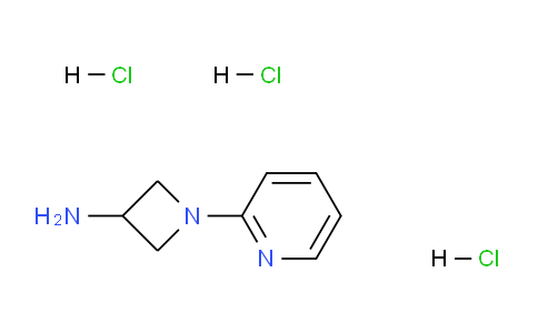 CAS No. 1365968-67-7, 1-(Pyridin-2-yl)azetidin-3-amine trihydrochloride