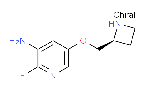 CAS No. 186590-42-1, (S)-5-(Azetidin-2-ylmethoxy)-2-fluoropyridin-3-amine