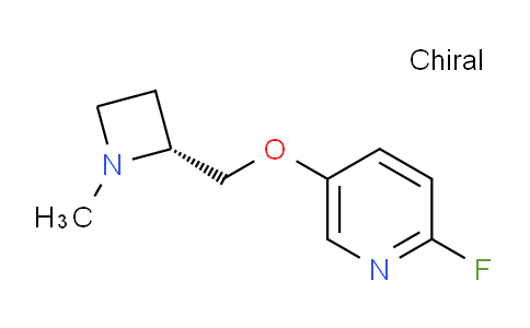 CAS No. 209327-74-2, (R)-2-Fluoro-5-((1-methylazetidin-2-yl)methoxy)pyridine