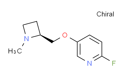 CAS No. 209327-88-8, (S)-2-Fluoro-5-((1-methylazetidin-2-yl)methoxy)pyridine