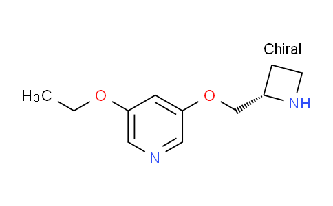 CAS No. 209328-17-6, (S)-3-(Azetidin-2-ylmethoxy)-5-ethoxypyridine