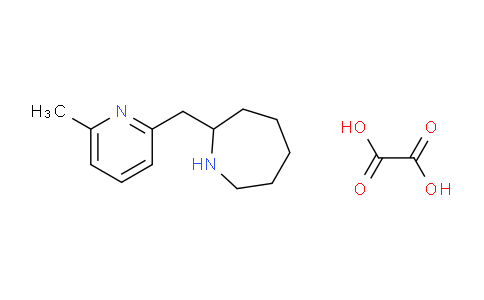 CAS No. 1177350-36-5, 2-((6-Methylpyridin-2-yl)methyl)azepane oxalate