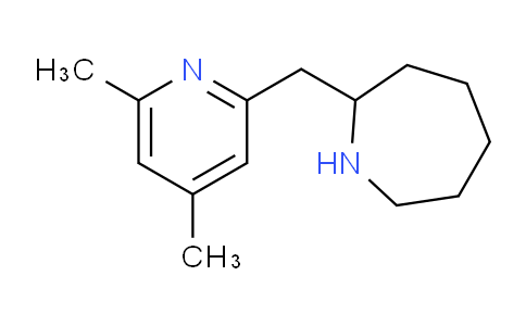 CAS No. 527674-25-5, 2-((4,6-Dimethylpyridin-2-yl)methyl)azepane