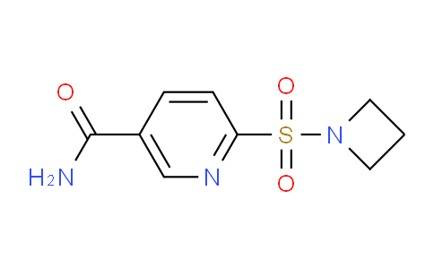 CAS No. 1334499-20-5, 6-(Azetidin-1-ylsulfonyl)nicotinamide