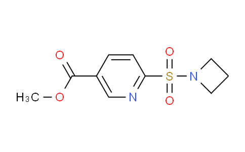 CAS No. 1334499-22-7, Methyl 6-(azetidin-1-ylsulfonyl)nicotinate