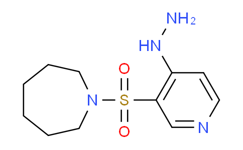 CAS No. 1339028-55-5, 1-((4-Hydrazinylpyridin-3-yl)sulfonyl)azepane