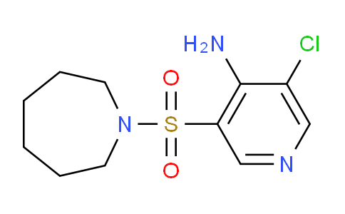 CAS No. 1352521-61-9, 3-(Azepan-1-ylsulfonyl)-5-chloropyridin-4-amine