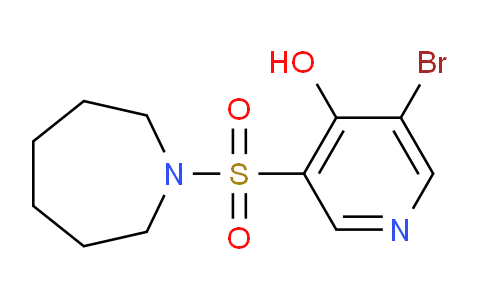 CAS No. 1352529-81-7, 3-(Azepan-1-ylsulfonyl)-5-bromopyridin-4-ol