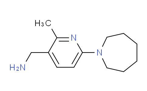 CAS No. 1355174-73-0, (6-(Azepan-1-yl)-2-methylpyridin-3-yl)methanamine