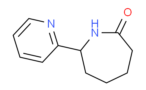 CAS No. 29184-66-5, 7-(Pyridin-2-yl)azepan-2-one