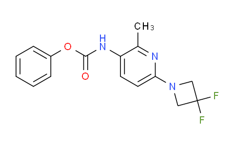 CAS No. 1616415-51-0, Phenyl (6-(3,3-difluoroazetidin-1-yl)-2-methylpyridin-3-yl)carbamate