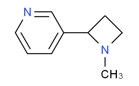 CAS No. 62247-28-3, 3-(1-Methylazetidin-2-yl)pyridine