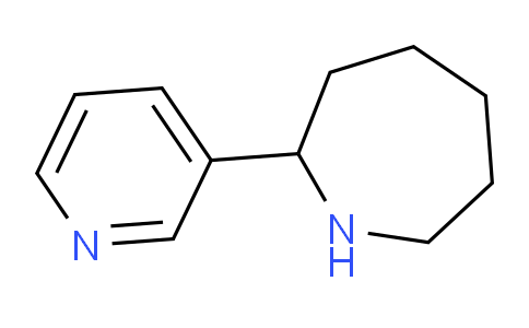 CAS No. 130342-99-3, 2-(Pyridin-3-yl)azepane