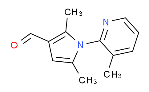 CAS No. 142230-98-6, 2,5-Dimethyl-1-(3-methylpyridin-2-yl)-1H-pyrrole-3-carbaldehyde