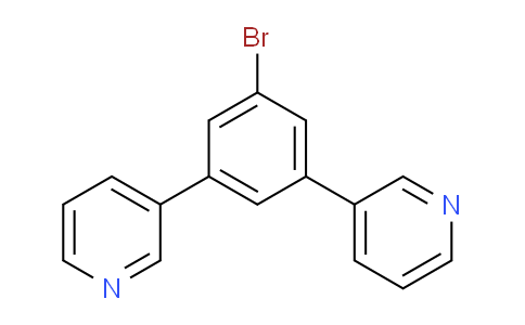CAS No. 1030380-36-9, 3,3'-(5-Bromo-1,3-phenylene)dipyridine