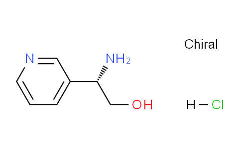 CAS No. 1269652-44-9, (S)-2-Amino-2-(pyridin-3-yl)ethanol hydrochloride