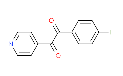 CAS No. 152121-41-0, 1-(4-Fluorophenyl)-2-(4-pyridinyl)-1,2-ethanedione