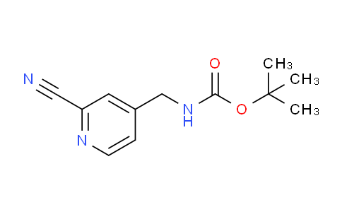 CAS No. 214472-06-7, 4-[(tert-Butoxycarbonylamino)methyl]-2-cyanopyridine