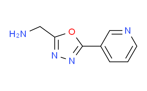 CAS No. 737690-96-9, (5-(Pyridin-3-yl)-1,3,4-oxadiazol-2-yl)methanamine