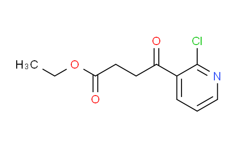 CAS No. 852063-32-2, Ethyl 4-(2-chloro-3-pyridyl)-4-oxobutyrate