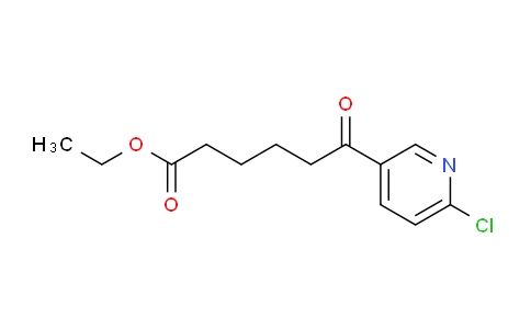 CAS No. 890100-67-1, Ethyl 6-(6-chloropyridin-3-yl)-6-oxohexanoate