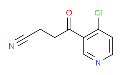 CAS No. 890100-84-2, 4-(4-Chloro-3-pyridyl)-4-oxobutyronitrile